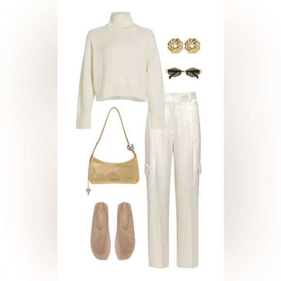 Aritzia Babaton Outgoing Satin Cargo Pant - Picture 13 of 14